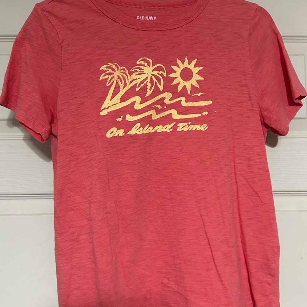 Old Navy Coral Tee